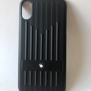 Mont Blanc iPhone X cell phone case